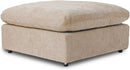 JACH Modular Ottoman Seater for Living Room, Cushion Covers Removable, Minimalist Comfy Footstool, Breathable Ottoman for Living Room Apartment (Khaki) by CozyNest Decor