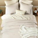 Litanika Comforters Tannish Grey Twin Size, 2 Pieces Lightweight Solid Bedding Set & Collections, All Season Fluffy Bed Set (66x90In Comforter & 1 Pillowcase) by CozyNest Decor