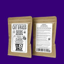 Cat Grass Seeds – Soft, Tasty Wheatgrass – Grows 8 Pots of Fresh Cat Grass for Indoor Cats & Kittens – Easy & Fast to Grow – Small Pack Grows 100 Square inches of Edible cat Grass Vitamunch by GreenHaven Gardens