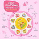 Baby Girl Toys 12 Months, Musical Rotating Light Up Infant Toys Tummy Time for Infant 12-18 Months, Crawling Learning Toys Birthday Gifts for Baby 1 2 3 Years Old by TinyTreasures Baby Boutique