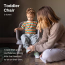 HARPPA 6 in 1 Baby High Chair, Convertible Infant Feeding Chair for Babies & Toddlers Table, Dining Booster Seat with Removable Tray, Grey by TinyTreasures Baby Boutique