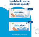 WaterWipes Sensitive+ Newborn & Baby Wipes, 3-In-1 Cleans, Cares, Protects, 99.9% Water, Unscented & Hypoallergenic, 60 Count by TinyTreasures Baby Boutique