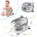 Baby Bath Seat for Babies 6 Months & up Non-Slip Toddler Bath Seats for Sitting Up Infant Bathtub Chair with Suction Cups and Soft Cushion for Baby Shower Tub Seat by TinyTreasures Baby Boutique