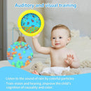 Musfunny Ocean Drum Wave Bead Drums Gentle Sea Sound Music Gift Musical Educational Sea Sound Drum Tool for Kid Child Baby (Yellow) by TinyTreasures Baby Boutique
