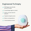 Willow Go - Hands Free Breast Pump - Wearable Breastfeeding Pump - Portable, Electric, Cordless, & 9 Levels of Hospital Grade Suction Strength - Postpartum Essentials - Double Breast Pump by TinyTreasures Baby Boutique