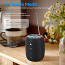 Portable Bluetooth Speaker, BT5.3 Wireless Speaker 20W Bass Diaphragms with Multi LED Light Dynamic Modes, IPX6 Waterproof 16H Playtime supports FM Mode, TF, USB for Home, Cycling, Outdoor, Beach by TinyTreasures Baby Boutique