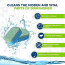 True Fresh Dishwasher Cleaner & Deodorizer Tablets 18-Pack, 20g Each - Powerful Limescale & Odor Removal - Deep Clean for Sparkling Dishwashers - Safe, Effective, and Compatible with All Models by TinyTreasures Baby Boutique