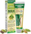 BENTODENT Fluoride Free Remineralizing Calcium Bentonite Clay Toothpaste - Cardamom Flavor Natural Toothpaste, Mint-Free, 3.52 oz - Mineral Tooth Paste Ideal for Sensitive Teeth & Whitening by CozyNest Decor