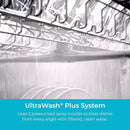Kenmore 24" Built-in Stainless Steel Tub Dishwasher EasyFlex 3rd, SmartWash, UltraWash Plus, TurboDry, and Adjustable Rack, Energy Star Certified, Fingerprint Resistant by TinyTreasures Baby Boutique