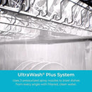 Kenmore 24" Built-in Stainless Steel Tub Dishwasher EasyFlex 3rd, SmartWash, UltraWash Plus, TurboDry, and Adjustable Rack, Energy Star Certified, Fingerprint Resistant by CozyNest Decor