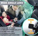 Baby Mirror for Car, ATOROBROS Baby Car Camera for Rear-Facing Seat with 4.3'' HD Display, Upgrade 360° Rearview Mirror Display Bracket, Easy and Safe to See Baby while Driving by TinyTreasures Baby Boutique