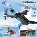 Drone with Camera, 1080P HD FPV Foldable Drone with Brushless Motor Optical Flow, One Key Take Off/Land, 360° Flip, Waypoint Fly, Gesture Selfie, 2 Batteries, Mini Drones for Kids 14+ by TinyTreasures Baby Boutique
