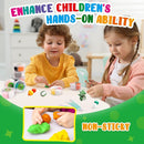 Air Dry Clay Kits for Kids, Arts and Crafts for Kids Ages 8-12, DIY 12 Animals Magic molding Clay Set with Sculpting Tools & Magnets, Modeling Toys for Boys & Girls Ages 4 5 6 7 8+ Years Old by TinyTreasures Baby Boutique