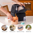 NCVI Baby Formula Dispenser On The Go, Formula Container To Go, Formula Holder for Travel, Outdoor Picnic with Baby Infant, Portable Container for Milk Powder, Snacks, Candy, Fruits (Brown Deer) by TinyTreasures Baby Boutique