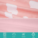 4-Pack Fitted Crib Sheets for Boys and Girls - Breathable, Soft Microfiber Baby Sheets in Grey and Pink by TinyTreasures Baby Boutique