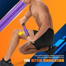 Muscle Roller Stick, Massage Roller for Muscle Deep Tissue Massage, Calf Roller for Myofascial Release, Therapy Roller Stick for Back, Legs, Arms, Waist, and Shoulders Full Body Use (Purple) by CozyNest Decor