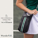 WanderFull® Original HydroBag® Collection, Water Bottle Holder w/Strap & Phone Pocket, Hands-Free Crossbody Water Bottle Bag by TinyTreasures Baby Boutique