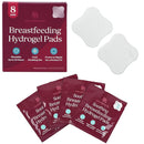 Nurse & Nourish 8-Pack Hydrogel Pads for Breastfeeding Soreness Support - Reusable, Easy-Apply Adjustable Soothing Gel - Nipple Shields for Breastfeeding Newborn by TinyTreasures Baby Boutique