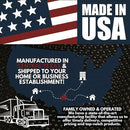 Coated Outdoor Furniture Heavy-Duty Portable Outdoor Kids Table, Punched Steel Kids Picnic Table, Commercial-Grade Picnic Table, Made in America (4ft Rectangular, Childrens, Brown) by GreenHaven Gardens