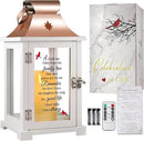 Memorial Lantern, Sympathy Gifts for Loss of Mom/Dad/Loved One, Bereavement Gifts, in Memory of Loved One Lantern,Celebration of Life, Memorial Gifts, Funeral Lantern,A Limb has Fallen from The ... by CozyNest Decor