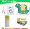 MAYAPHILOS English Talking Flash Cards with 224 Sight Words, Pocket Speech Therapy Toys, Interactive Autism Sensory Toy, Eductional Toys Learn English for Kids by TinyTreasures Baby Boutique