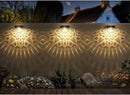 twinkya 6 Pack Solar Fence Lights Solar Outdoor Wall Lights Plastic Solar Powered Deck Step Stair Lights Waterproof Fence Solar Light for Garden Post Patio Backyard Yard Decor (Warm, 6 Pack) by GreenHaven Gardens