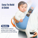 Baby Sling Carrier,Baby Sling,Toddler Carrier,Adjustable and Non-Slip Hip Seat Carriers Carrying 10-30 lbs(Rainbow) by TinyTreasures Baby Boutique