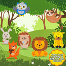 Garma Animal Sewing Kit for Kids - 14 in 1 Kids Sewing Crafts Kit for Beginners - Mini Sewing Kits for Kid 5-8 8-12 - Easy Sew Your Own Felt Animals DIY Craft Set for Boys & Girls Birthday by TinyTreasures Baby Boutique