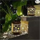 2 Pack Sea Turtle Solar Lanterns Outdoor Waterproof,Hanging Solar Lights Sea Turtle Gifts for Women Metal LED Decorative Light for Yard,Patio,Lawn,Tabletop,Pathway,Landscape,Garden Decor by GreenHaven Gardens