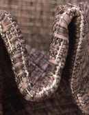 Unique Loom Outdoor Border Collection Area Rug - Soft Border (5' 3" x 7' 1" Rectangle Brown/Ivory) by GreenHaven Gardens