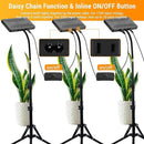 FECiDA Grow Lights for Indoor Plants with Stand, UV-IR Full Spectrum LED Standing Plant Grow Light, 2000 Lumen Houseplant Growing Floor Lamp with On/Off Switch, Daisy Chain Function by GreenHaven Gardens