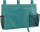 Surblue Caddy Hanging Organizer Bedside Storage Bag for Bunk and Hospital Beds, Teal, L by CozyNest Decor