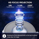 Galaxy Projector for Bedroom,Star Projector,HD Image Large Projection for Bedroom Night Light,Planetarium Projector Galaxy Night Light Projector for Kids Include 4K Replaceable 13 Galaxy Discs by TinyTreasures Baby Boutique