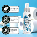 Clean-n-Fresh Toilet Spray, Ocean Mist, Air Freshener Bathroom Spray, Toilet Bathroom Odor Deodorizer, 6.8 Fl.Oz - Sea Salt, Jasmine & Bergamot by CozyNest Decor