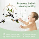 Baby Crib Mobile - Panda Mobile for Crib, Nursery Mobile Decor, Baby Bassinet Mobile Toy - Shower Set for Infant Bedroom Hanging Decoration, Gender Neutral Baby Gift by CozyNest Decor