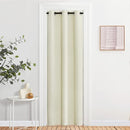 NICETOWN Blackout Beige Curtains 84 inch Long for Bedroom - Thermal Insulated Solid Grommet Vertical Drapes Room Darkening Drapes for Living Room (Set of 2, W37 x L84) by TinyTreasures Baby Boutique