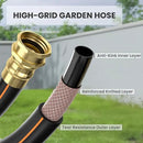 Giraffe Tools AW30 1/2MB Retractable Garden Hose Reel 1/2" x 100 ft PRO Metal Bracket, Heavy Duty, Any Length Lock Hose Reel, 100 ft, Dark Grey by GreenHaven Gardens