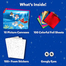 Skillmatics Foil Fun - PAW Patrol, Mess-Free Art & Craft Kits for Kids, DIY Creative Activity, Travel Toys, Gifts for Fans of Chase, Marshall, Skye, Girls, Boys, Ages 4, 5, 6, 7, 8 and Up by TinyTreasures Baby Boutique