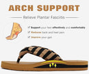 KuaiLu Flip Flops for Women with Arch Support Yoga Mat Comfortable Summer Beach Walking Thong Cushion Sandals Slip On Indoor Outdoor by TinyTreasures Baby Boutique