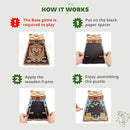 iDventure Cluepuzzle Expansion The Aztec Realms | Wooden Puzzle with 200+ Pieces | Escape Room Game | Gift Box | 4 Designs | Puzzle Size 20x12 cm | Wooden Puzzles for Adults and 10+ | Gift | Hobby by TinyTreasures Baby Boutique