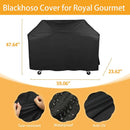 Grill Cover for Royal Gourmet Grill CD2030AN CD2030X SG6002 GA5401T, 59 inch CR5903 Heavy Duty Waterproof UV Resistant Cover, Outdoor Barbeque Grill Accessories by GreenHaven Gardens