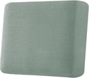 H.VERSAILTEX Super Stretch Individual Seat Cushion Covers Sofa Covers Couch Cushion Covers Slipcover Sets Thick Jacquard Textured Twill Fabric (1 Piece Chair Cushion Cover, Sage) by CozyNest Decor