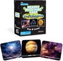 Menique Universe Memory Matching Game – 60 Cards (30 Pairs) – Bilingual Space Game with Planets, Stars & More – Educational for Kids and Adults by TinyTreasures Baby Boutique