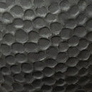 LA JOLIE MUSE Hanging Planters for Indoor Plants, Medium Hanging Planters with Drain Holes, Outdoor Hanging Flower Pots, Matte Black, Honeycomb (10 Inch, Set of 2) by CozyNest Decor