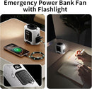 Socool 14500mAh Portable Waist Fan Clip on Belt 360 Rotation Wearable Rechargeable Personal Shirt Fan, 67H Cooling 5-Speed Battery Operated with Light, Neck Fan Hands-Free for Outdoor Jobsite Camping by TinyTreasures Baby Boutique