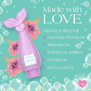 Glimmer Wish Mermaid Kids Body Wash, Gentle Cleanser and Moisturizing Sulfate Free Body Wash, Skin Care for Kids, Tropical Beach Scent, 12 Fl Oz by TinyTreasures Baby Boutique