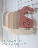 Baby Clothes Dividers For Closet - Wooden Baby Clothes Organizer Dividers for Boy & Girl, 8 Baby Closet Dividers by Size - Ideal Clothing Organizers by TinyTreasures Baby Boutique