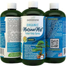 Organic Marina Mist Foliar Spray for All Live Indoor and Outdoor Bonsai Tree Plants | Micro Nutrients for Vital Bonsai Health | Gentle Formula | Liquid Plant Food | Quick Results (8 oz) by GreenHaven Gardens