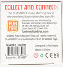Shashibo Shape Shifting Box - Award-Winning Fidget Toy w/ 36 Rare Earth Magnets - Fidget Cube Transforms Into Over 70 Shapes, Sensory Toy Gift for Kids, Teens, and Adults (Confetti) by TinyTreasures Baby Boutique