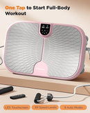 FEIERDUN Vibration Plate Exercise Machine, 400 LBS Capacity Vibration Plate for Lymphatic Drainage, Max Space for Whole-Body Workout & Relaxation at Home by CozyNest Decor